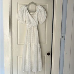 White Midi Dress